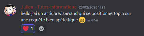 Avis d'utilisateur Wisewand — capture 20