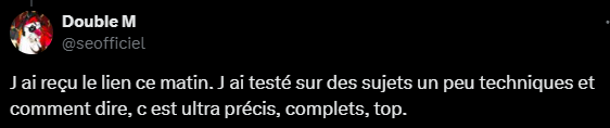 Avis d'utilisateur Wisewand — capture 14